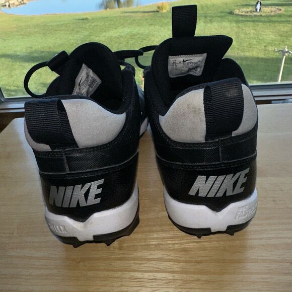 Nike Alpha Fastflex Cleats Black Size 10 - Picture 5 of 7